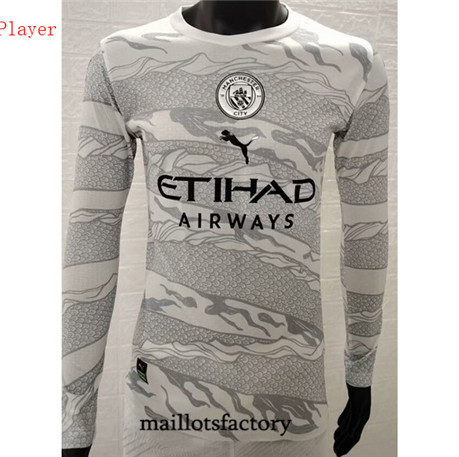 Maillotsfactory 3533 Maillot du Player Manchester City 2024/25 Spéciale Manche Longue