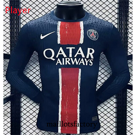 Maillotsfactory 3471 Maillot du Player PSG 2024/25 Domicile Manche Longue