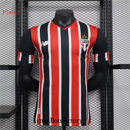 Maillotsfactory 3456 Maillot du Player Sao Paulo 2024/25 Exterieur