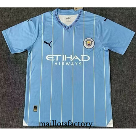 Maillotsfactory 3559 Maillot du Manchester City 2024/25 Bleu