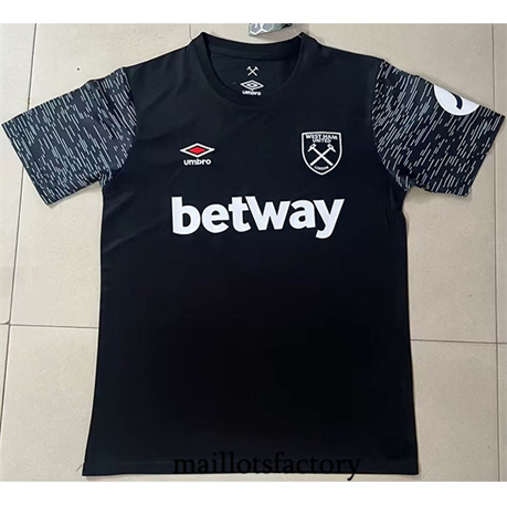 Maillotsfactory 3572 Maillot du West Ham United 2024/25 Noir