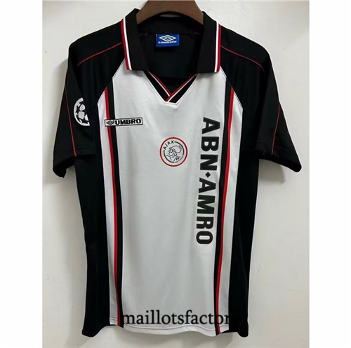 Maillotsfactory 3581 Maillot du Retro AFC Ajax 1998 Exterieur