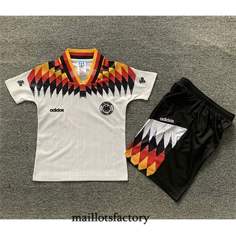 Maillotsfactory 3211 Maillot du Retro Allemagne Enfant 1994 Domicile