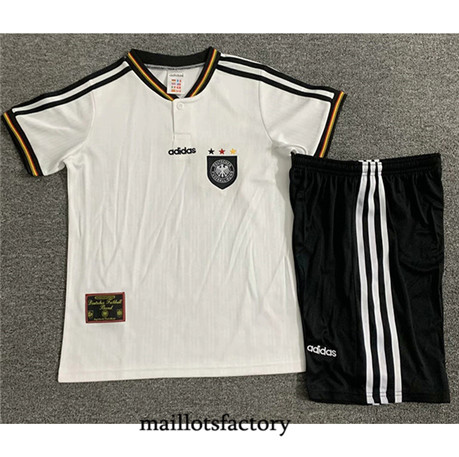 Maillotsfactory 3213 Maillot du Retro Allemagne Enfant 1996 Domicile