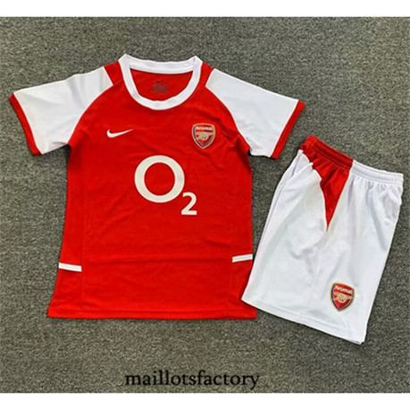 Maillotsfactory 3221 Maillot du Retro Arsenal Enfant 2002-04 Domicile