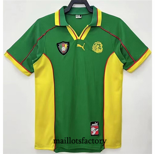 Maillotsfactory 3627 Maillot du Retro Cameroun 1998 Domicile