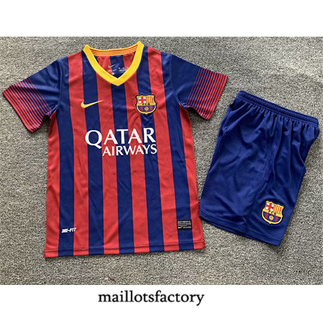 Maillotsfactory 3205 Maillot du Retro Barcelone Enfant 2013-14 Domicile