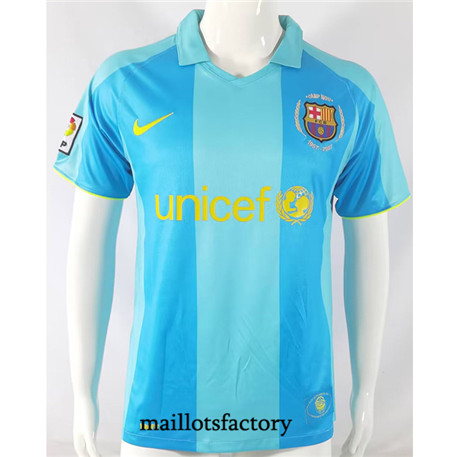 Maillotsfactory 3605 Maillot du Retro Barcelone 2007-08 Exterieur