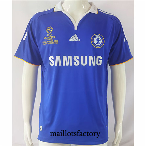 Maillotsfactory 3649 Maillot du Retro Chelsea 2007-08 Domicile