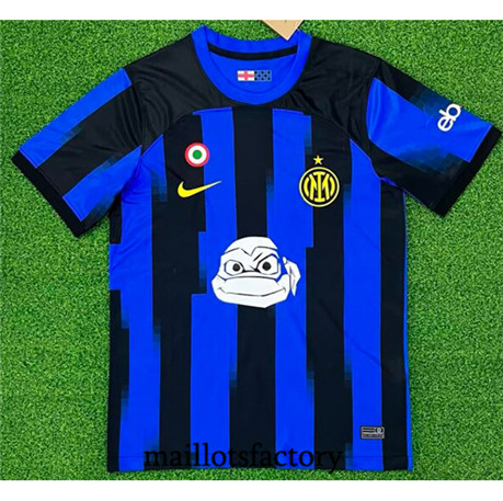 Maillotsfactory 3696 Maillot du Inter Milan 2023/24 Domicile Teenage Mutant Ninja Turtles