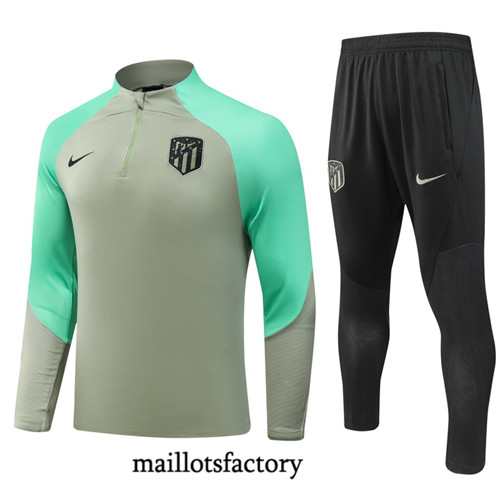 Maillotsfactory 3776 Survetement Atletico Madrid 2024/25 gris