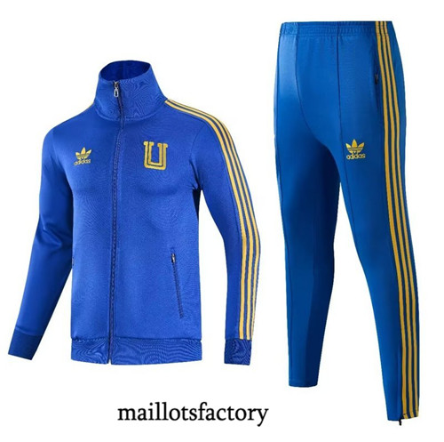 Maillotsfactory 3745 Veste Survetement Tigres UANL retro 2024/25 bleu ciel