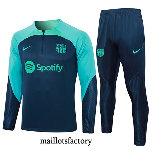 Maillotsfactory 3757 Survetement Barcelone 2024/25 bleu royal