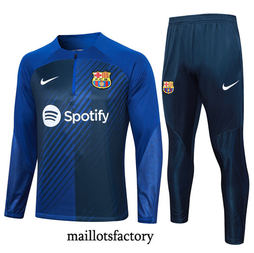 Maillotsfactory 3756 Survetement Barcelone 2024/25 bleu