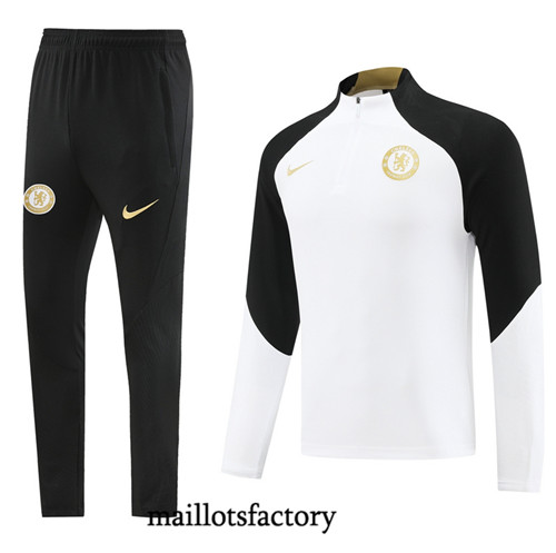 Maillotsfactory 3804 Survetement Chelsea 2024/25 Blanc