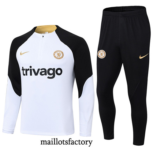 Maillotsfactory 3805 Survetement Chelsea 2024/25 Blanc