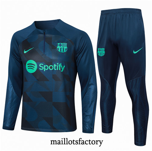 Maillotsfactory 3240 Survetement Enfant Barcelone 2024/25 bleu royal