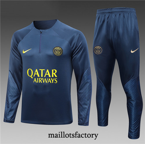 Maillotsfactory 3257 Survetement Enfant Paris PSG 2024/25 bleu