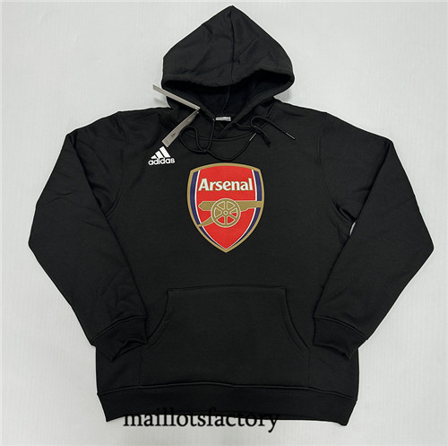 Maillotsfactory 3962 Sweat A Capuche Arsenal 2024/25 noir