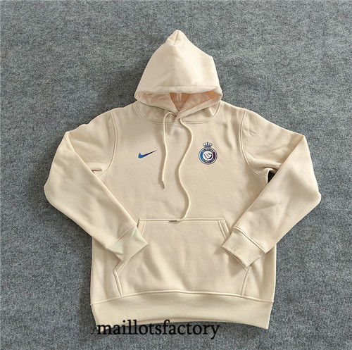 Maillotsfactory 3909 Sweat A Capuche Doudoune Al-Nassr 2024/25 abricot