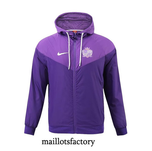 Maillotsfactory 3905 Coupe vent Hiroshima Sanfrecce 2024/25 Violet