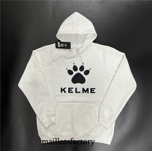 Maillotsfactory 3918 Sweat A Capuche Kelme 2024/25 Blanc