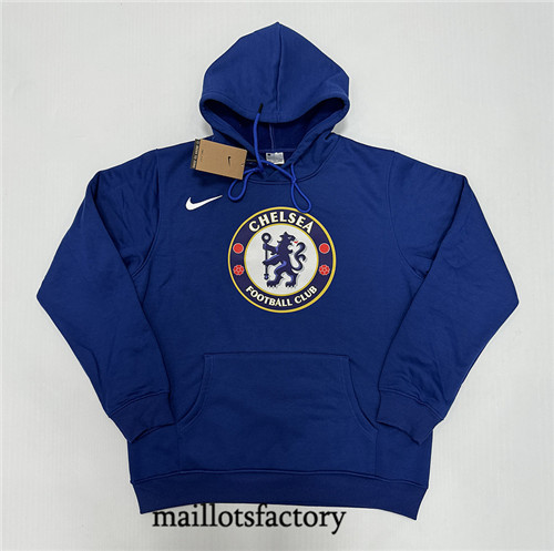 Maillotsfactory 3965 Sweat A Capuche Chelsea 2024/25 bleu