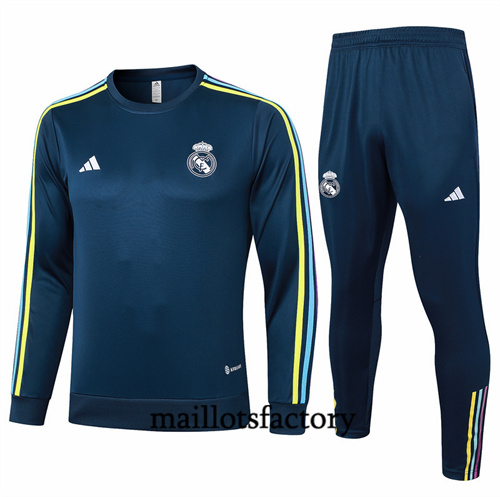 Survetement Real Madrid 2024/25 bleu royal factory O5038