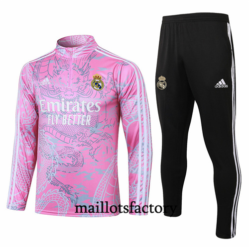 Survetement Real Madrid 2024/25 rose factory O5040