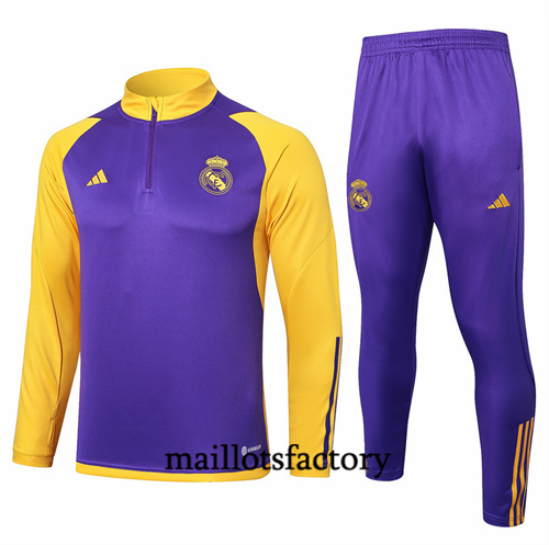 Survetement Real Madrid 2024/25 Violet factory O5043