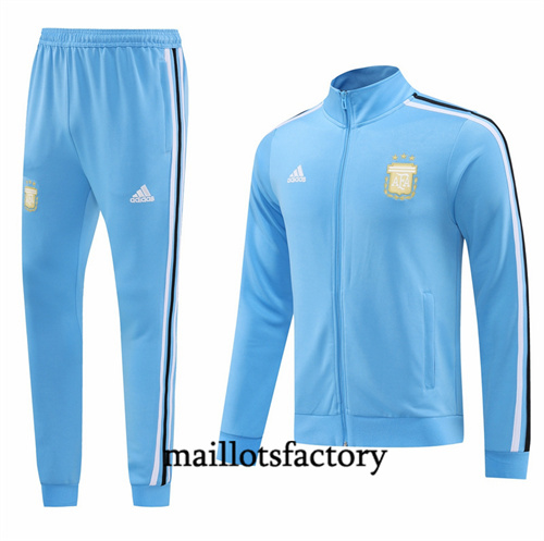 Veste Survetement Argentine 2024/25 bleu ciel factory O5075