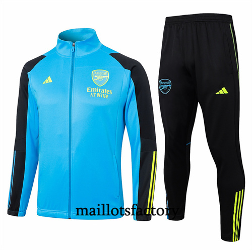 Veste Survetement Arsenal 2024/25 lac bleu factory O5088