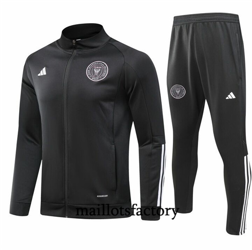 Veste Survetement Enfant Inter Miami 2024/25 noir factory O5115