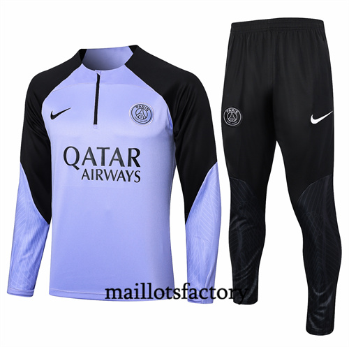 Survetement Enfant Paris PSG 2024/25 Violet clair factory O5149