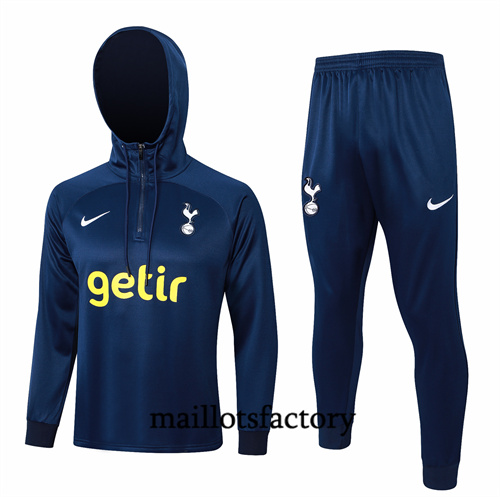 Survetement Enfant Tottenham Hotspur à capuche 2024/25 bleu royal factory O5174