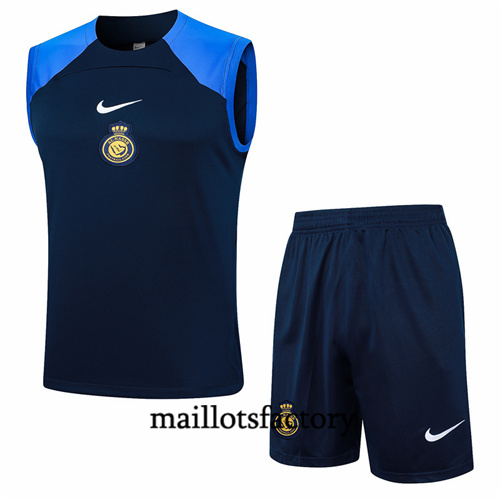 Maillot Entrainement du Al-Nassr FC Debardeur 2024/25 bleu royal factory O5184