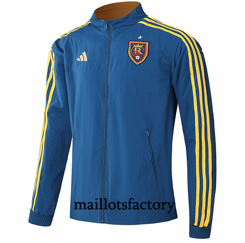 Réversible Coupe vent Real Salt Lake 2024/25 bleu factory O5274