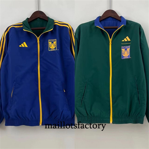 Réversible Coupe vent Tigres UANL 2024/25 bleu factory O5288