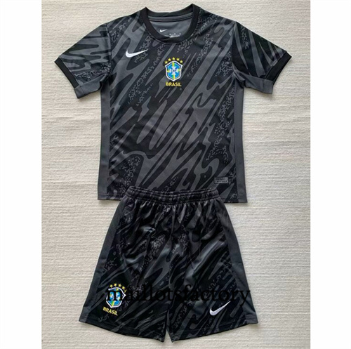 Maillot du Brésil Enfant 2024/25 goalkeeper factory O5352