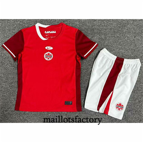 Maillot du Canada Enfant 2024/25 Domicile factory O5355