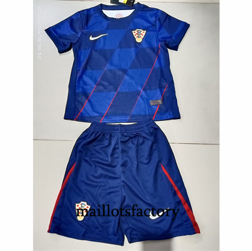 Maillot du Croatie Enfant 2024/25 Exterieur factory O5361