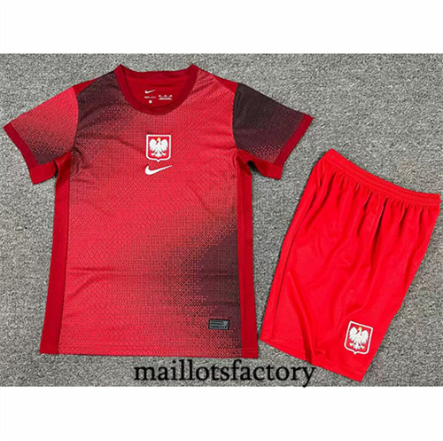 Maillot du Pologne Enfant 2024/25 Exterieur factory O5372