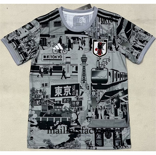 Maillot du Japon 2024/25 édition spéciale gris factory O5388