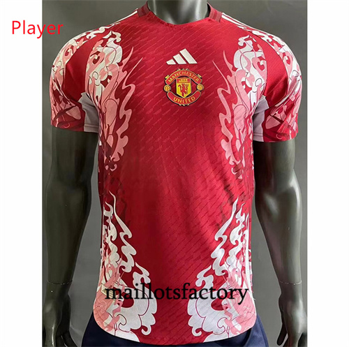 Maillot du Player Manchester United 2024/25 édition spéciale rouge factory O5425