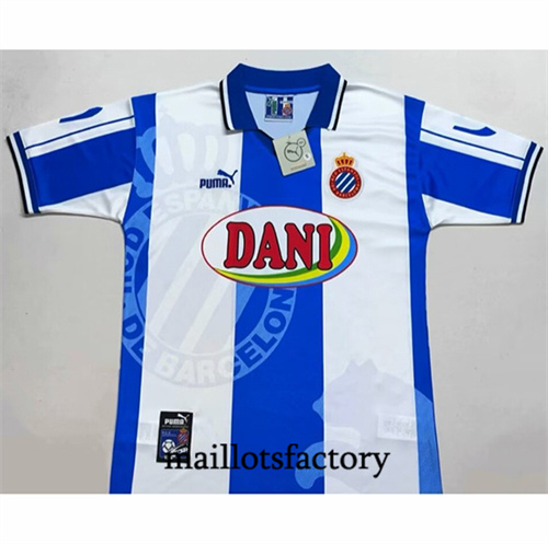 Maillot du Retro Espanyol 1998 Domicile factory O5432