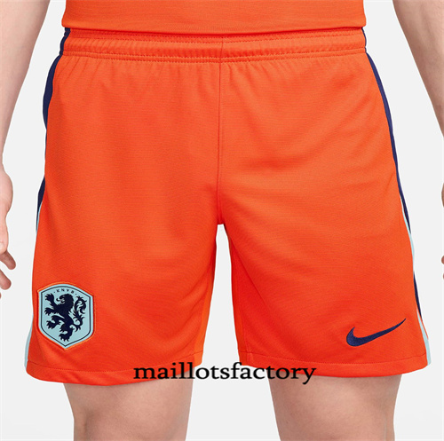 Maillot du Pays-Bas Short 2024/25 Domicile factory O5455