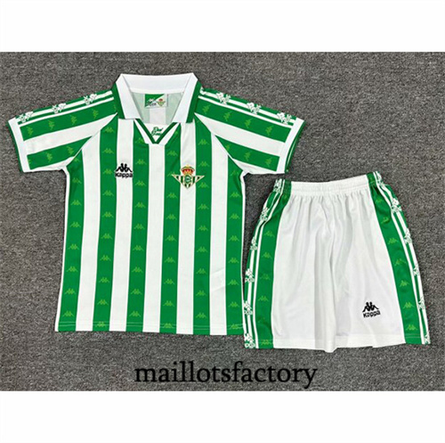 Maillot du Retro Real Betis Enfant 1995-97 Domicile factory O5460