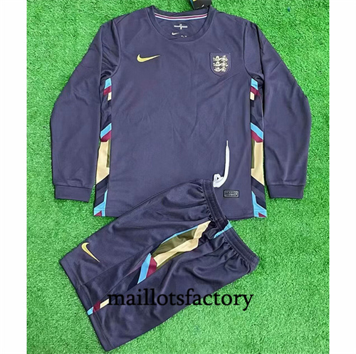 Maillot du Angleterre Enfant 2024/25 Exterieur Manche Longue factory O5469