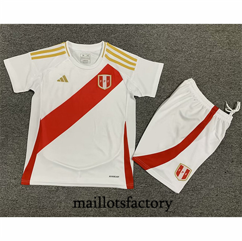 Maillot du Pérou Enfant 2024/25 Domicile factory O5486