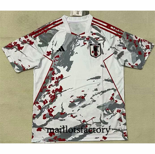 Maillot du Japon 2024/25 Blanc factory O5517